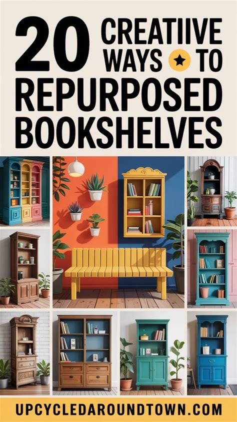 Repurposed Bookshelves