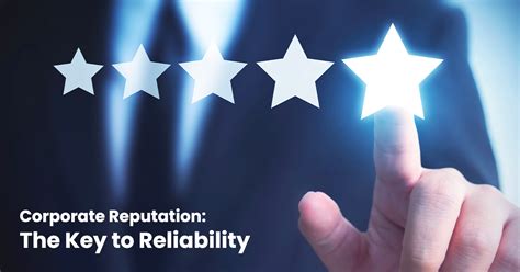 reputation and reliability