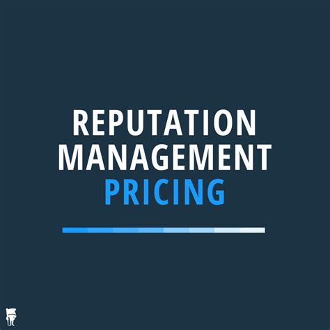 Reputation Management Costs