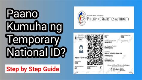 requirements for temporary national id