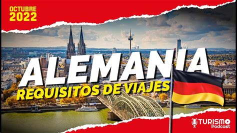 requisitos para viajar a alemania 2022