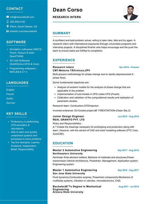 Research Internship Resume Examples and Tips Zippia