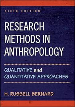 research methods in anthropology qualitative and quantitative approaches pdf