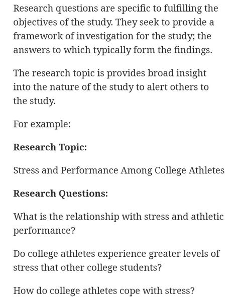 research problem example for students brainly