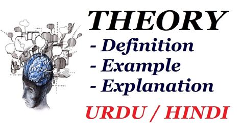 research theory meaning in urdu with example