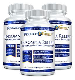 research verified insomnia relief reviews