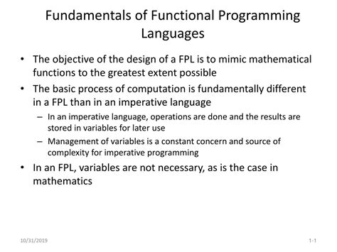 research what a functional programming language is and write down two examples