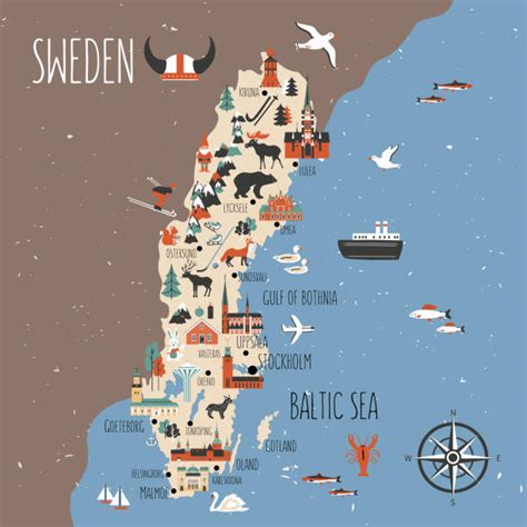 Sverige Karta