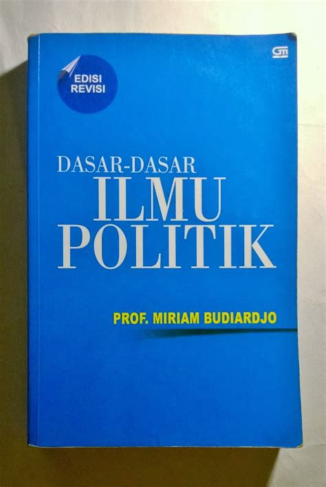 resensi buku dasar dasar ilmu politik