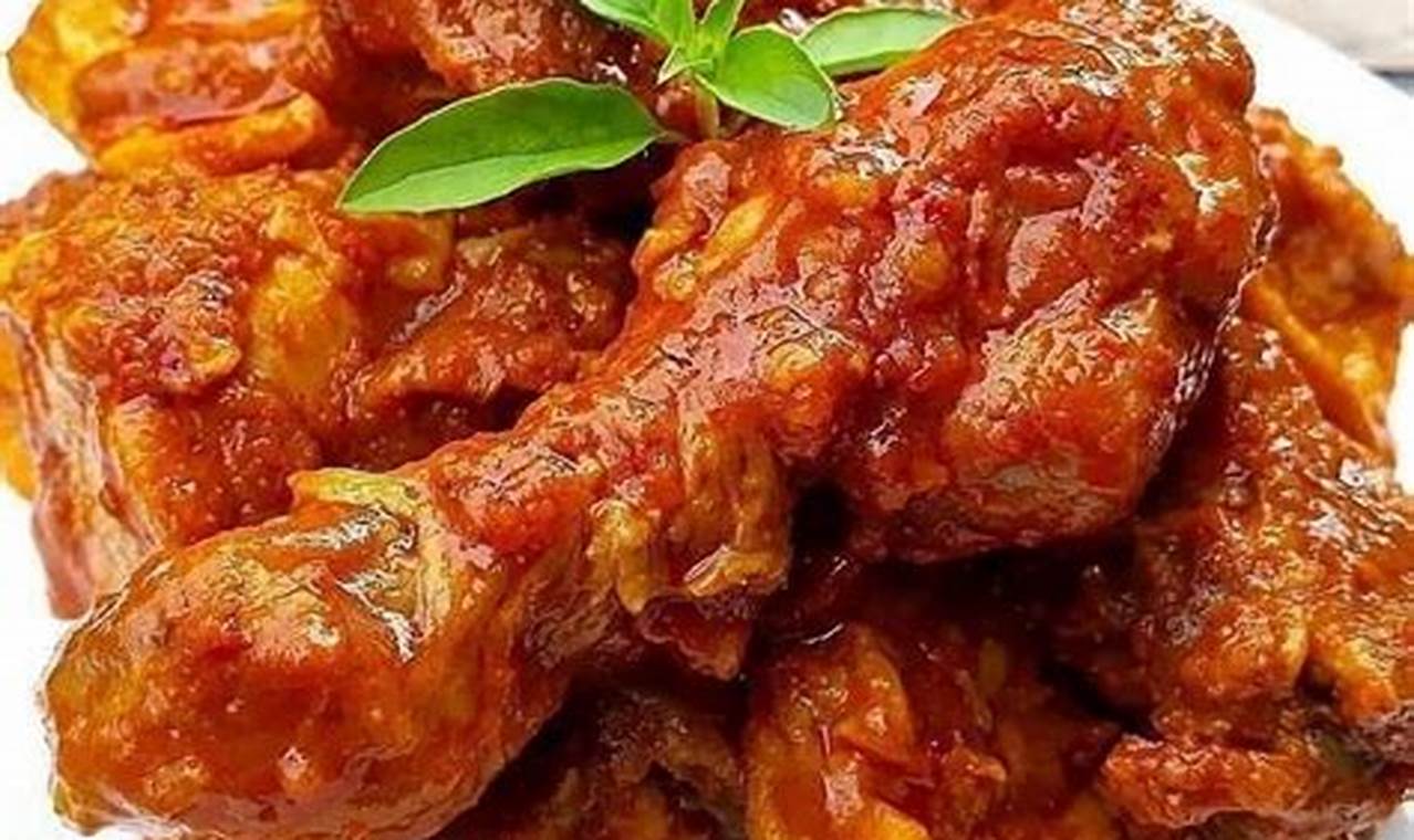 Resep Rahasia Ayam Bumbu Merah Pedas yang Bikin Ketagihan