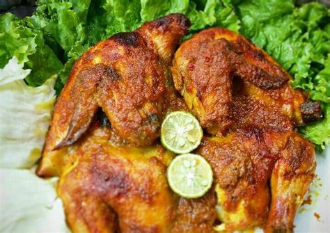 Resep Ayam panggang bumbu rujak tanpa santan oleh Emy Ambar Wibisono