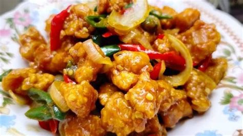 KULINER Resep Ayam Tepung Saus Tiram