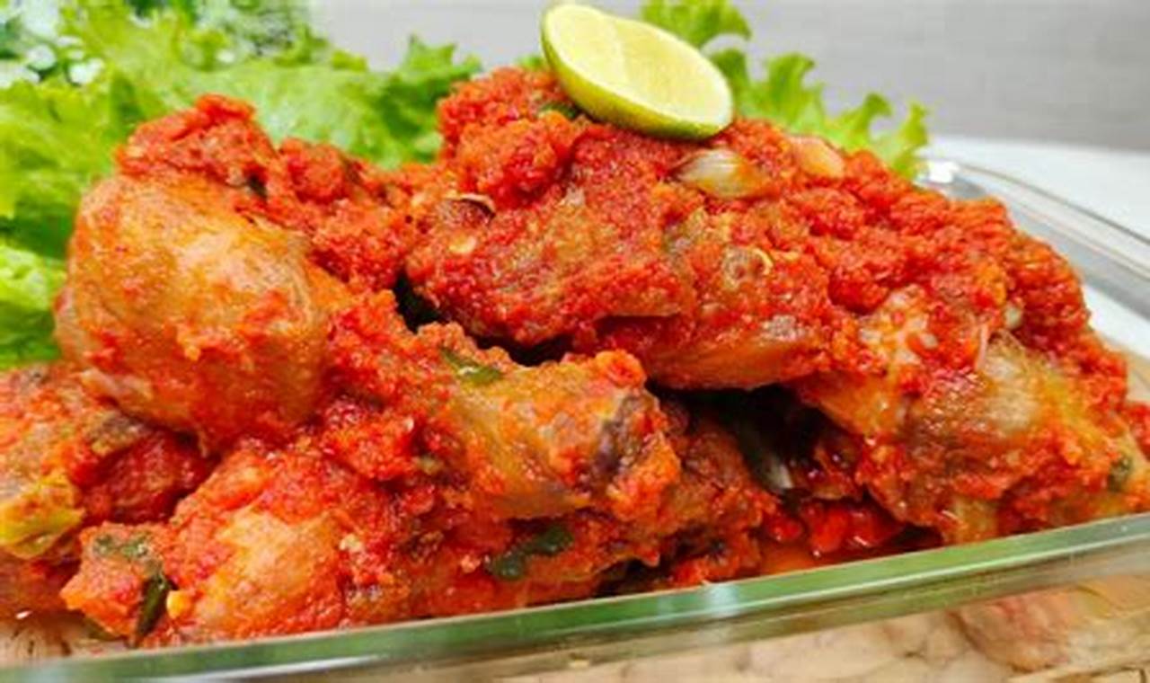 Rahasia Kelezatan Resep Balado Ayam yang Bikin Ketagihan