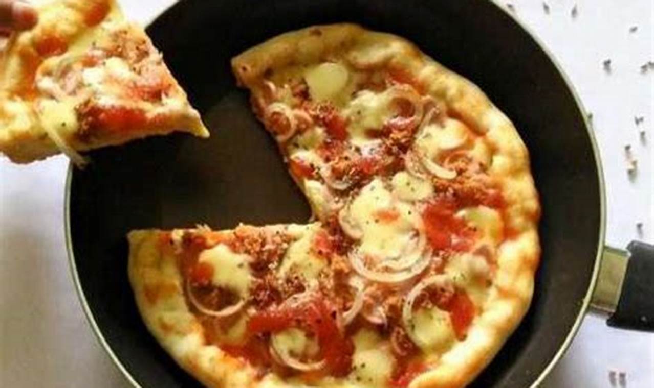 Resep Pizza Teflon Rumahan: Temukan Rahasia Pizza Renyah & Lezat