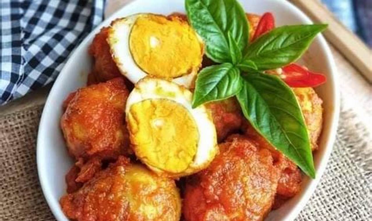 Resep Bumbu Rujak Telur Terlengkap, Siap Bikin Lidah Bergoyang!