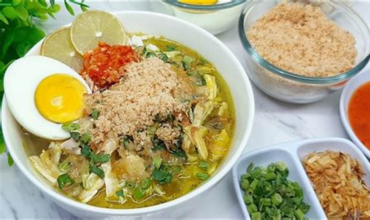 Sajian Spesial: Resep Rahasia Bumbu Soto Ayam Lamongan yang Baru Terungkap