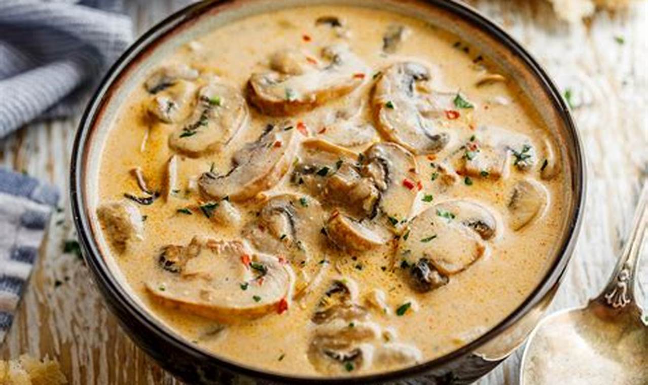 Resep Creamy Mushroom Soup: Rahasia Kelezatan dan Tips Memasak Terbaik