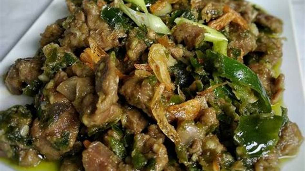 Resep Daging Cabe Ijo: Rahasia Kuliner Nusantara yang Menggugah Selera