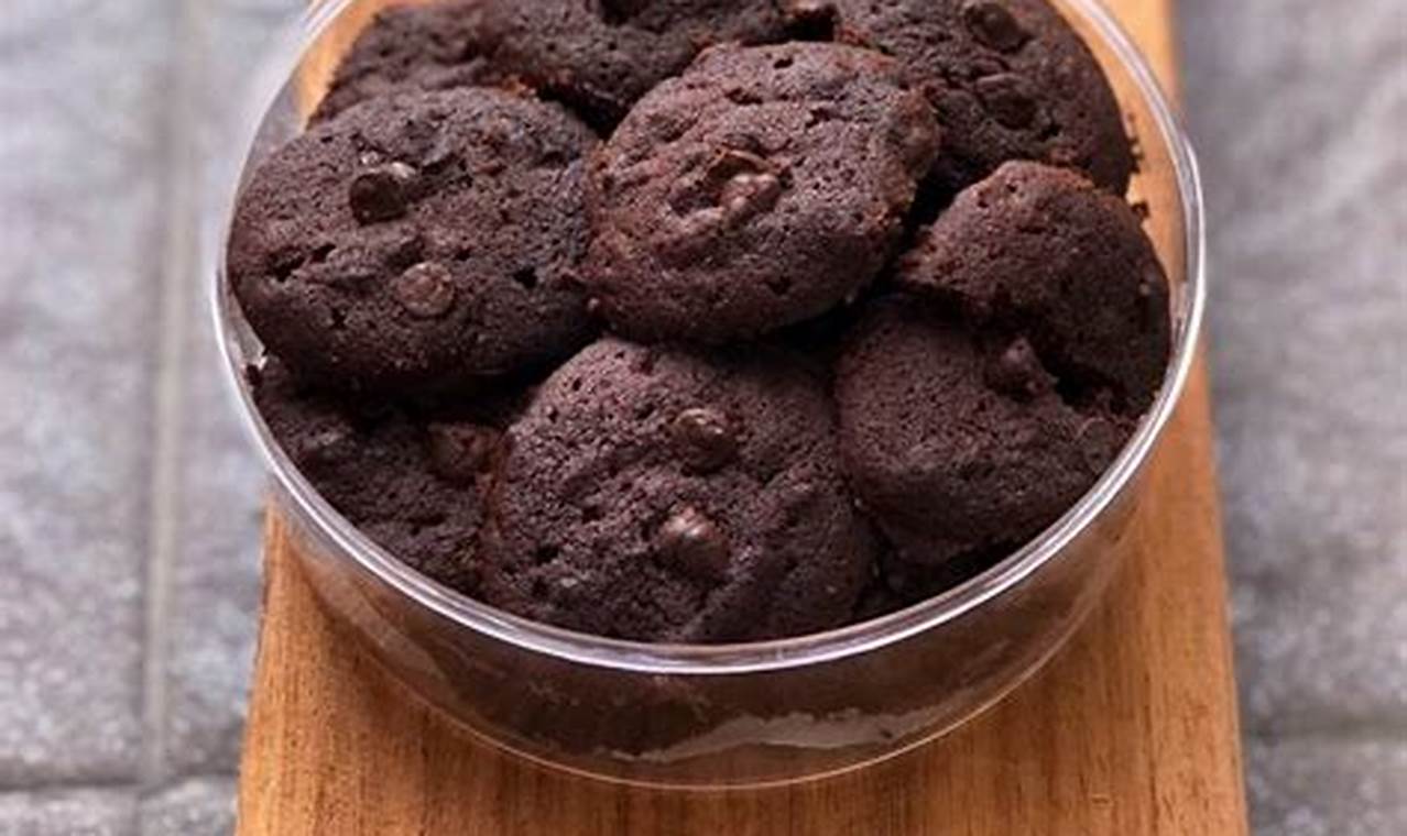 Resep Dark Chocolate Cookies: Rahasia Kue Kering Cokelat yang Sempurna