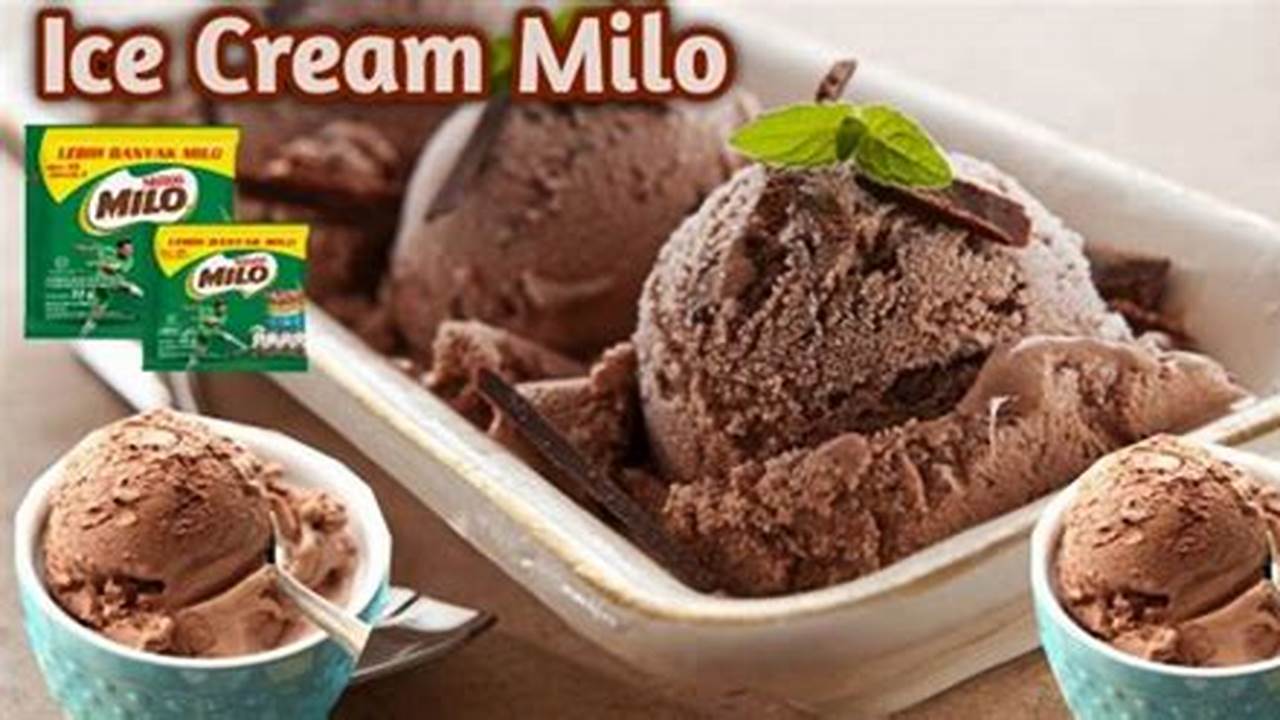Rahasia Es Krim Milo 2 Bahan yang Tak Terungkap, Wajib Dicoba!