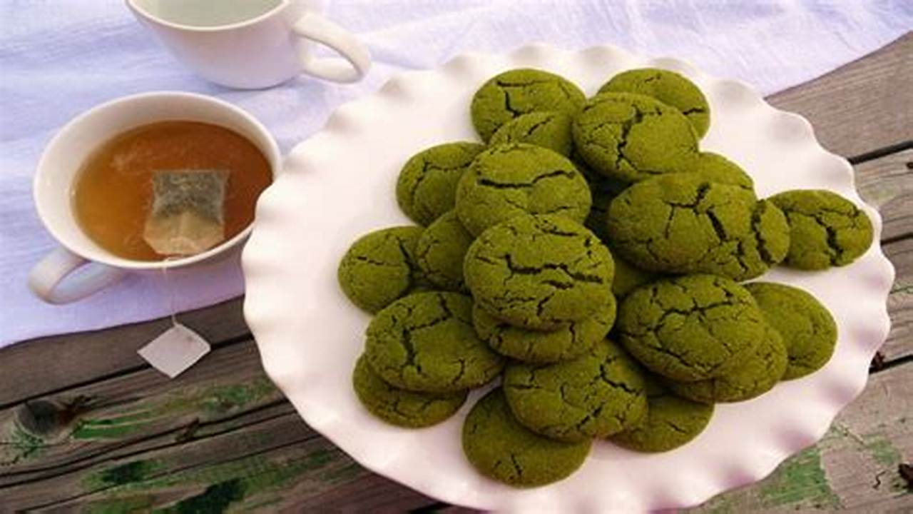 Rahasia Resep Green Tea Almond Cookies NCC Terungkap!