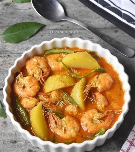 Resep Gulai Udang Kentang Padang / 4 Resipi Lauk Minang Sedap Mudah