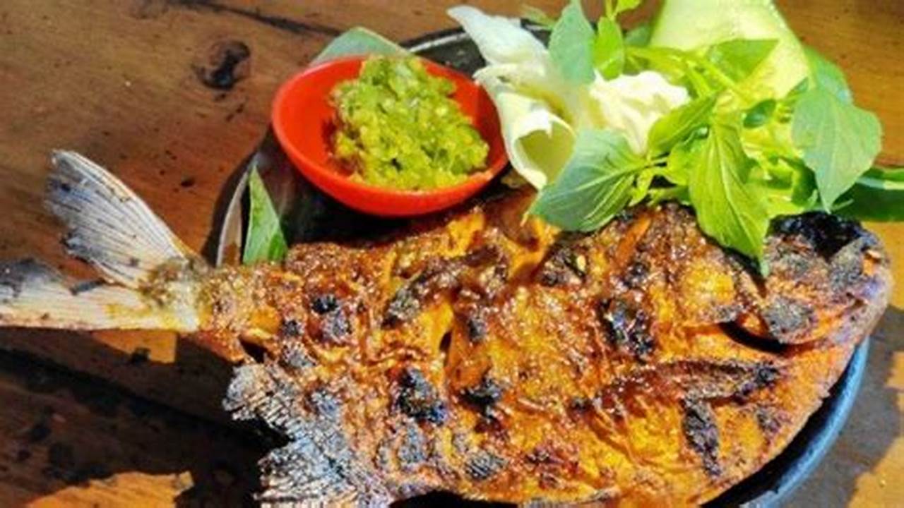 Grilled Fish with Yellow Seasoning: An Indonesian Culinary Delight