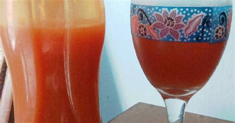 Resep Jus Buah Naga Strawberry