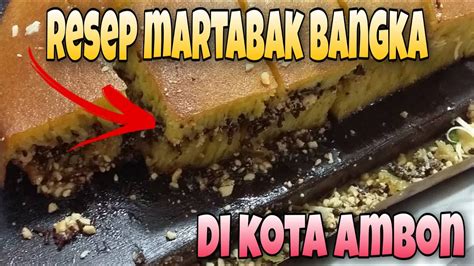 Resep Martabak Manis Mini Unyil