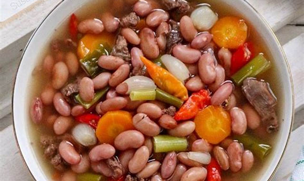 Resep "Sayur Kacang Merah Sunda": Rahasia Cita Rasa dan Gizi Tradisional