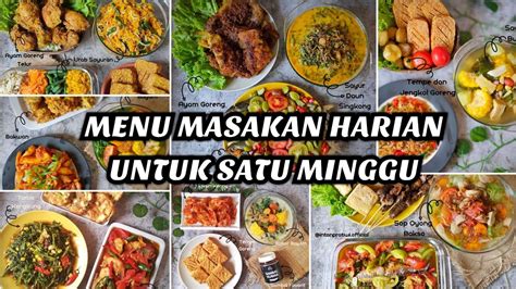 Contoh menu catering harian monggo catering