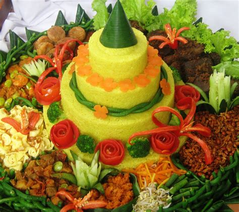 Download Contoh Gambar Nasi Kuning Gambar Makanan