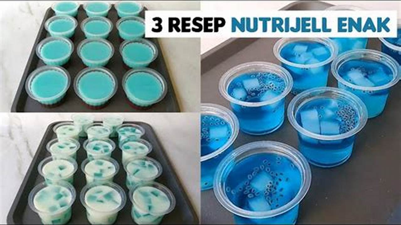 Resep Nutrijel Blueberry: Rahasia Kelezatan dan Manfaatnya