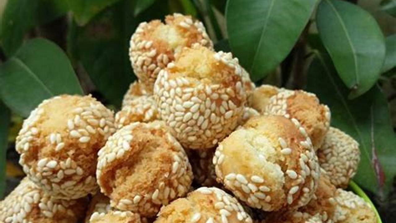 Resep Onde-Onde Ketawa Mini Renyah yang Bikin Nagih!