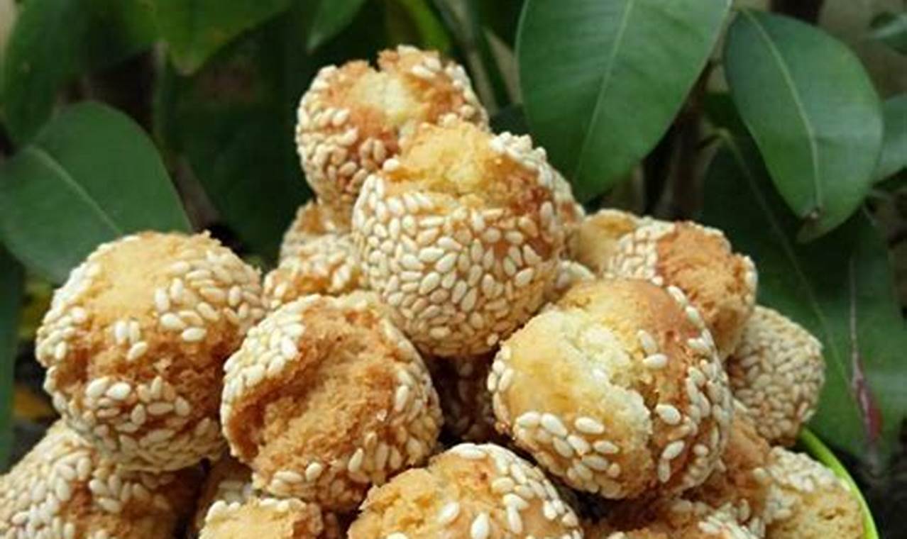 Resep Onde-Onde Ketawa Mini Renyah yang Bikin Nagih!