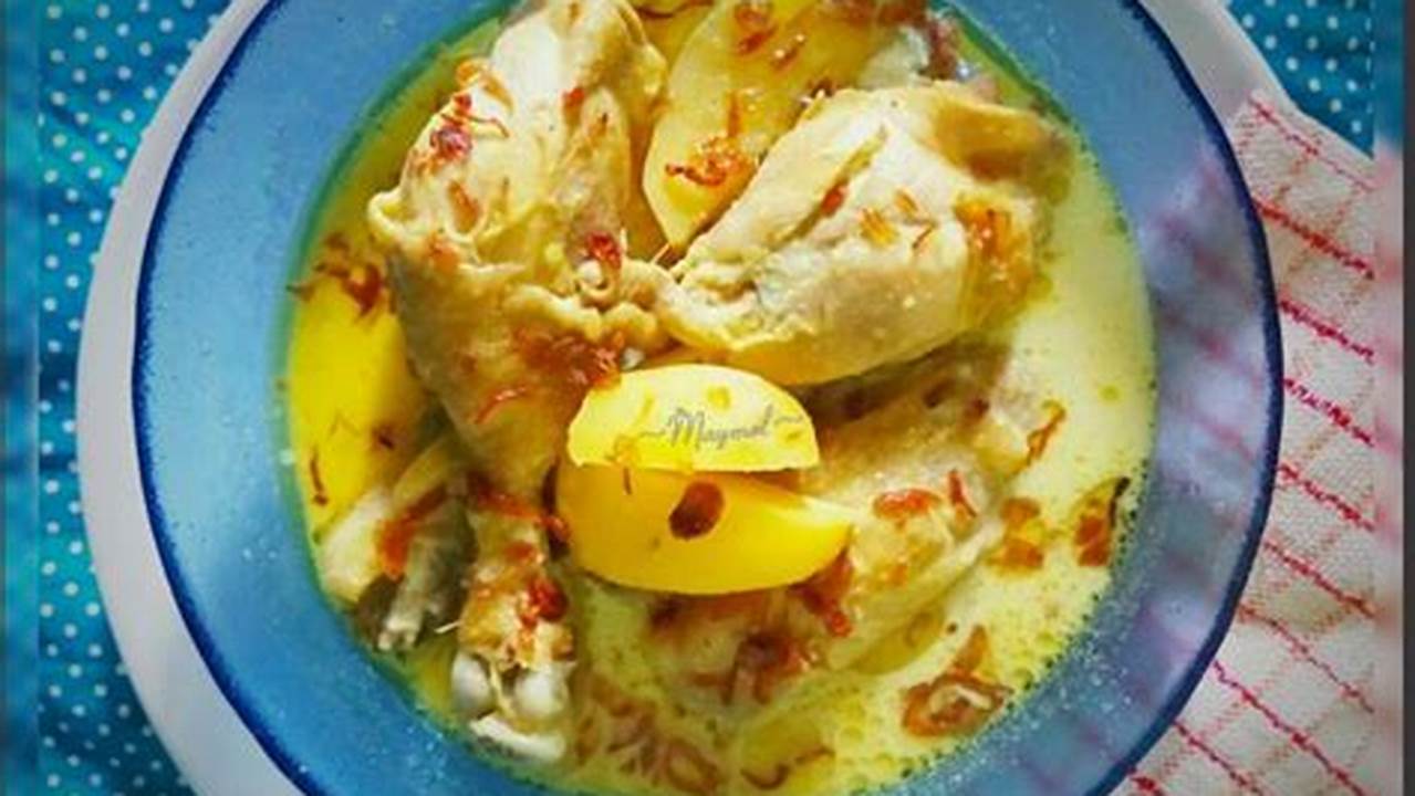 Resep Rahasia Opor Ayam Susu Full Cream yang Bikin Ketagihan