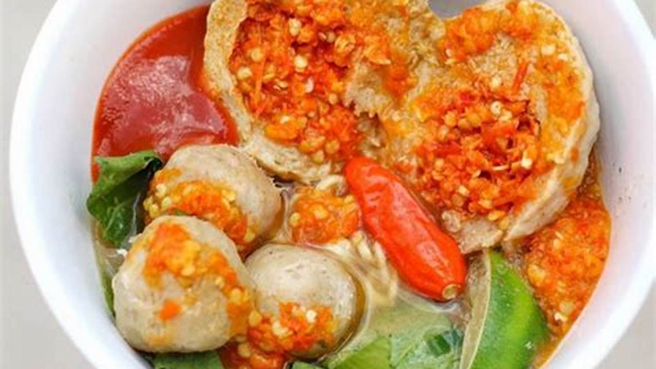 Resep Rahasia Sambal Bakso Lava, Dijamin Bikin Ketagihan!