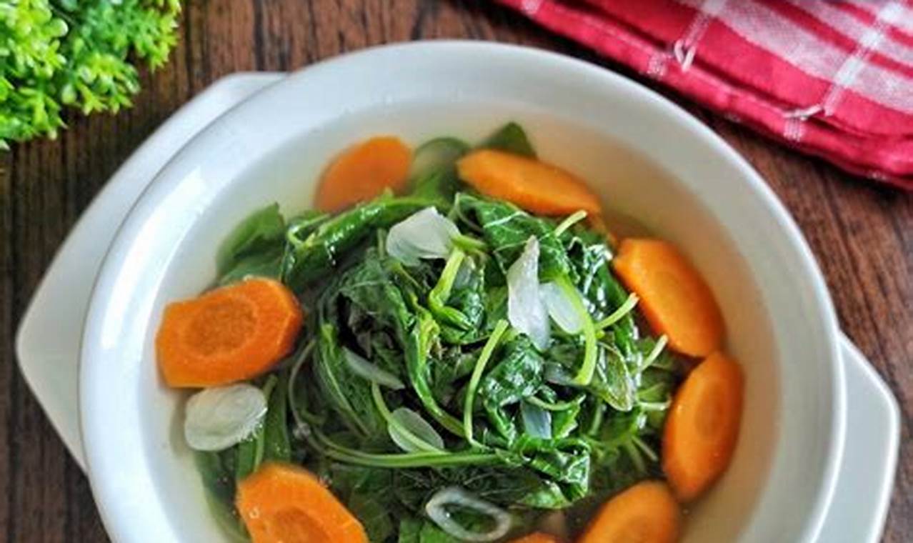 Resep Sayur Bening Bayam Jawa Timur: Temukan Citarasa dan Khasiat Tersembunyi