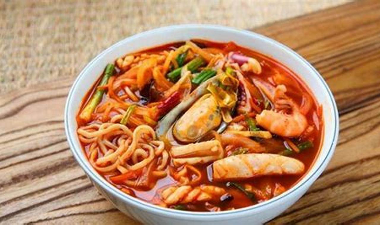 Resep Seafood Pedas Korea yang Menggugah Selera: Temukan Rahasia Kelezatannya