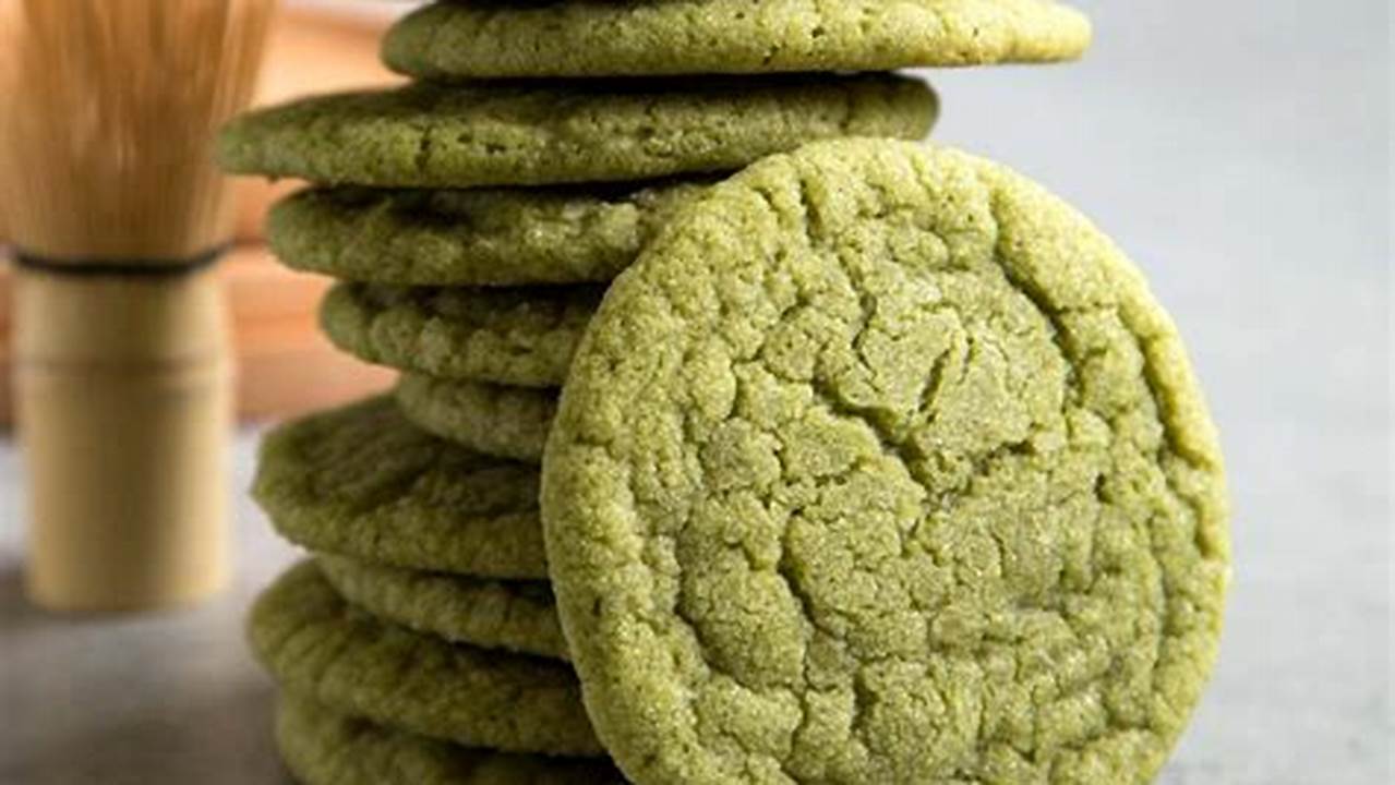Resep Soft Cookies Matcha Paling Enak dan Bikin Nagih