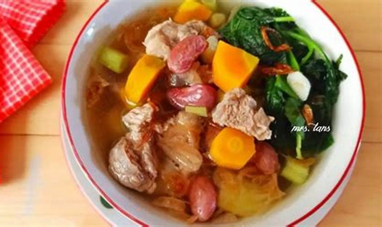 Resep Sop Senerek Daging Sapi: Rahasia Kuliner Nusantara yang Menggugah Selera