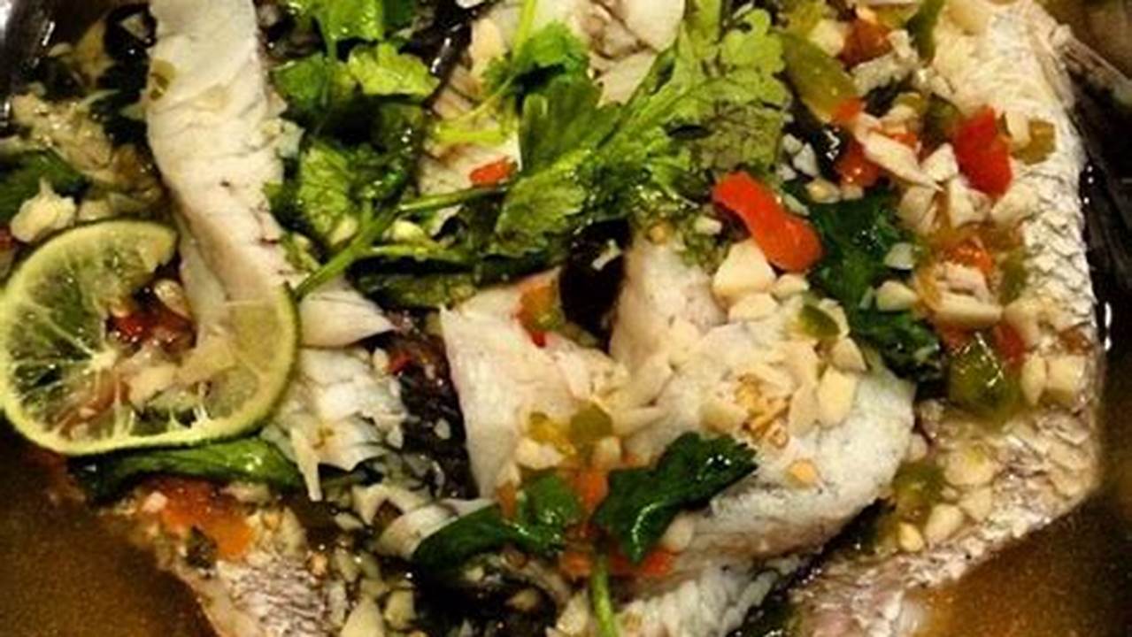 Resep Rahasia Steam Ikan Kerapu Ala Thailand, Kuliner Laut Istimewa nan Menggugah Selera