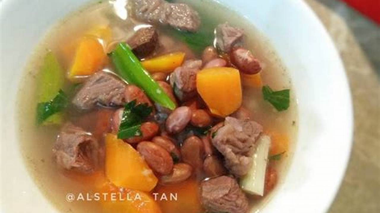 Resep Sup Kacang Merah Daging Sapi: Rahasia Kelezatan dan Nutrisi Terungkap!