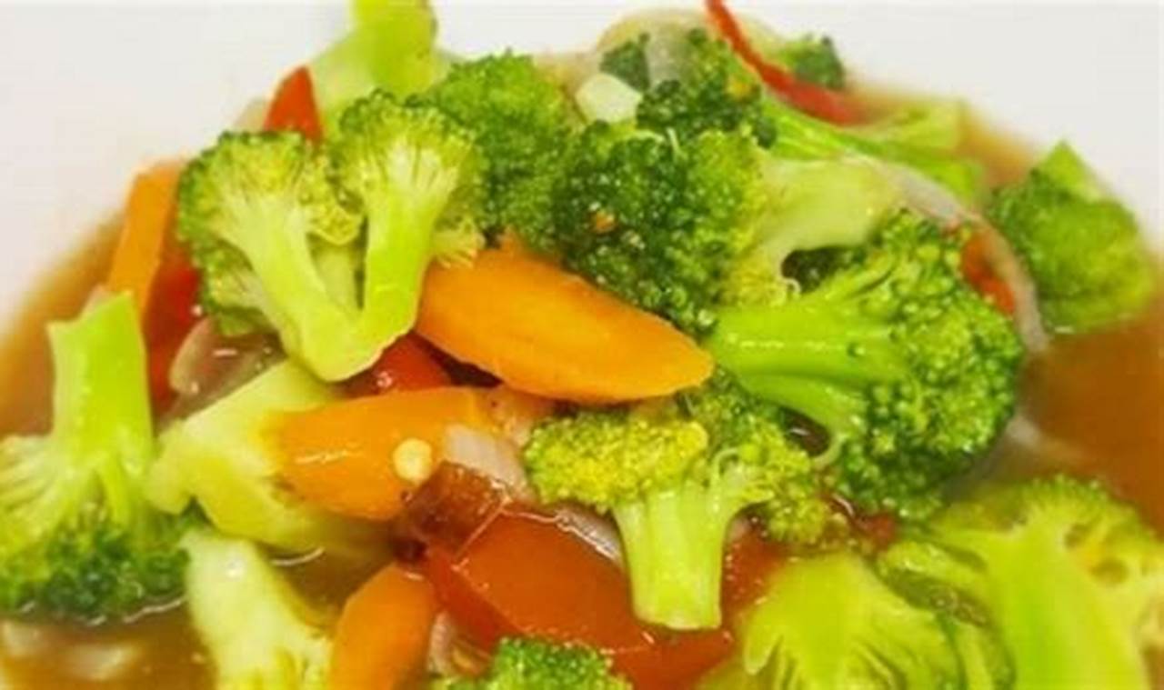 Resep Rahasia Tumis Brokoli Wortel Saus Tiram yang Bikin Lidah Bergoyang!