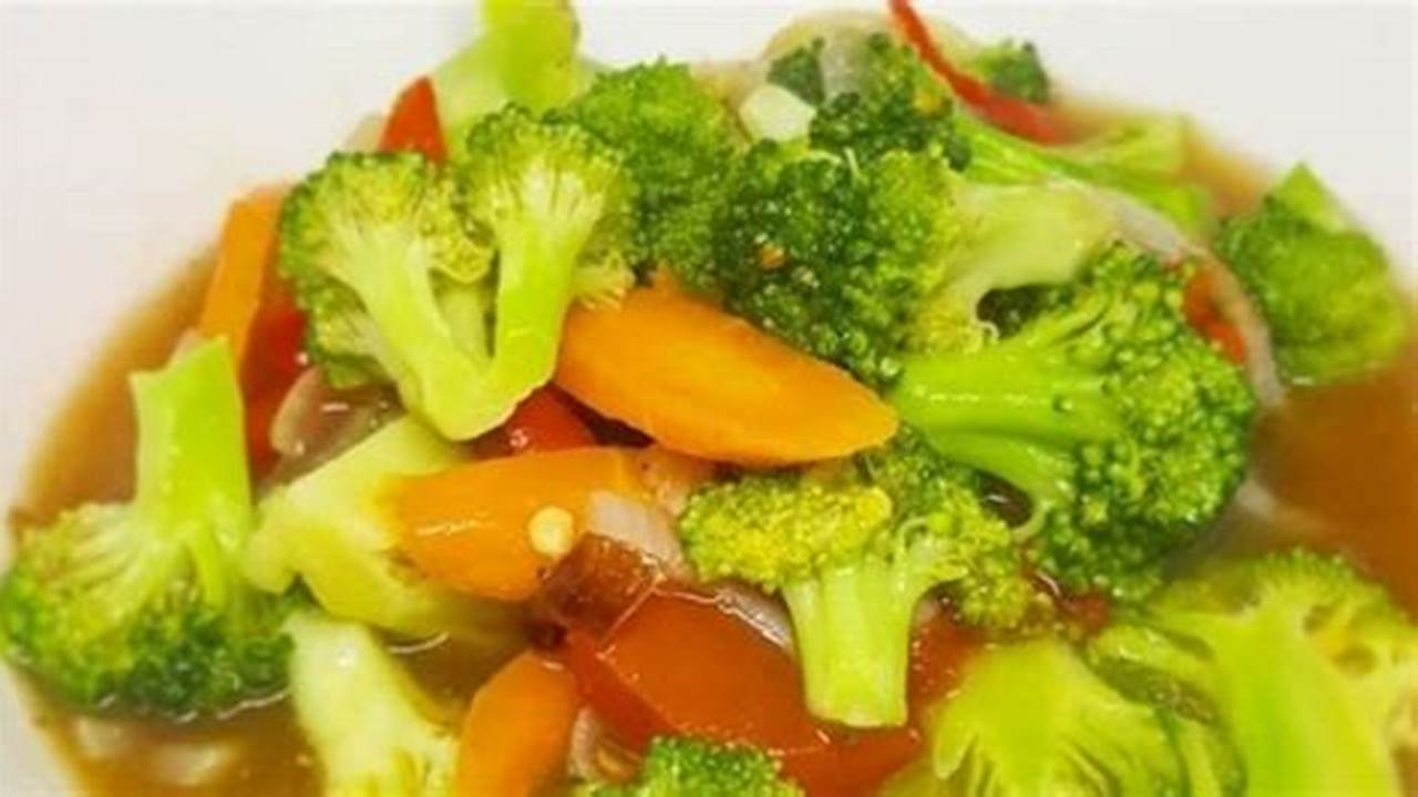 Rahasia Dibalik Resep Tumis Brokoli Wortel Sawi Putih yang Tak Tertahankan