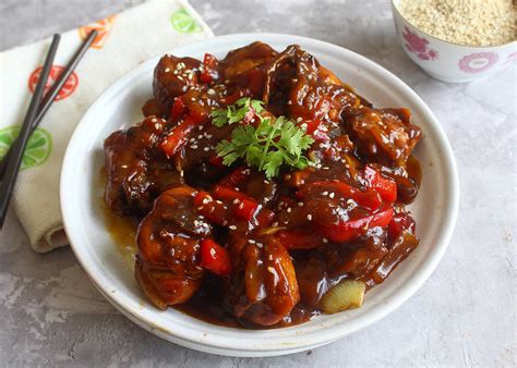 Ayam Masak Lada Hitam Chinese Style Ayam Lada Hitam Malaysian Pepper