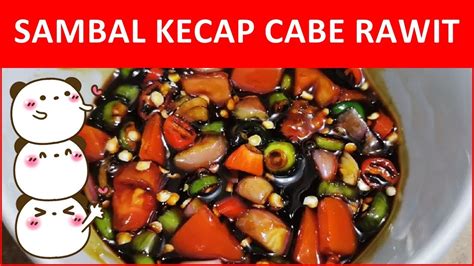 Resep telur kecap cabe oleh Mawar Putih Cookpad