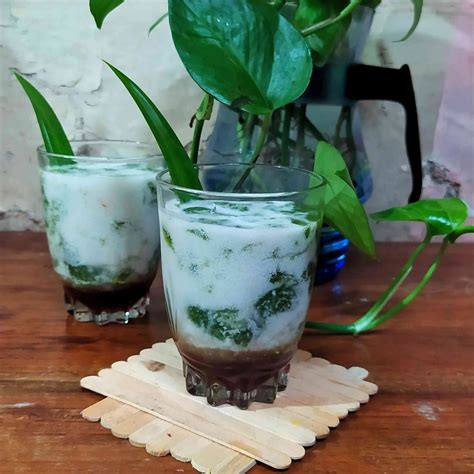 Es Teh Cincau Pandan Janji Jiwa Kopi Janji Jiwa Jatiwaringin Makanan