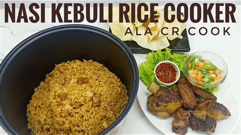 resep nasi kebuli rice cooker