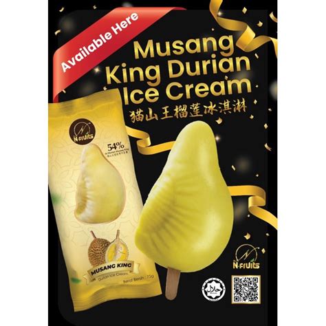 Musang King Ice Cream malaykuri